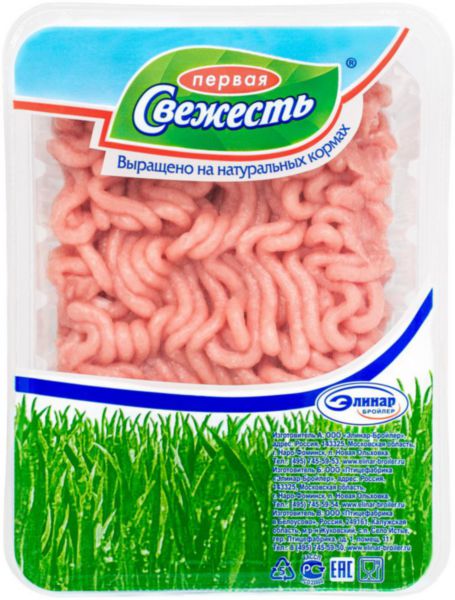 Фарш куриный Домашний Первая Свежесть, 400г