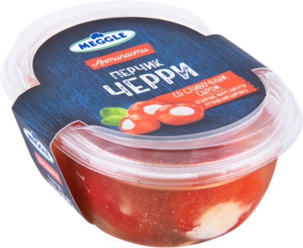 Перчик черри Meggle со сливочным сыром, 210г