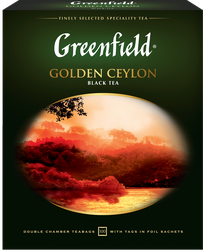 Чай черный GREENFIELD Golden Ceylon Цейлонский
