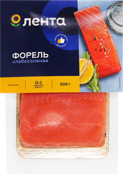 Форель слабосоленая ЛЕНТА филе-кусок