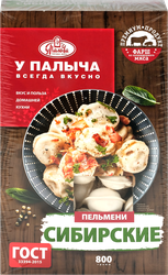 Пельмени У ПАЛЫЧА Сибирские, ГОСТ