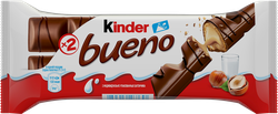 Вафли KINDER Bueno в молочном шоколаде