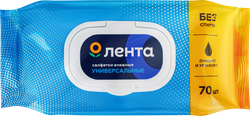 Салфетки влажные ЛЕНТА универсальные