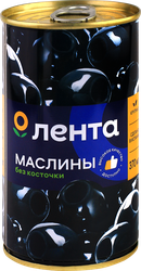 Маслины без косточки ЛЕНТА черные крупные