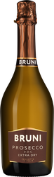 Вино игристое BRUNI Просекко Экстра Драй белое брют