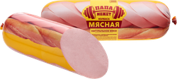 Колбаса вареная ПАПА МОЖЕТ Мясная, весовая