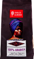 Кофе зерновой DOLCE ALBERO 100% Arabica
