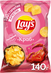 Чипсы картофельные LAY'S Краб