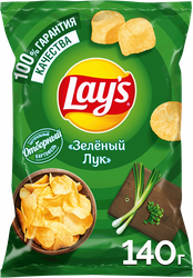 Чипсы картофельные LAY'S Молодой зеленый лук