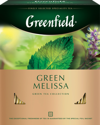 Чай зеленый GREENFIELD Green Melissa