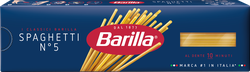 Макароны BARILLA Spaghetti n.5 из твердых сортов пшеницы группа А высший сорт