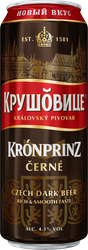 Напиток пивной КРУШОВИЦЕ Черне пастеризованное 4,1%