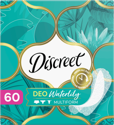 Прокладки ежедневные DISCREET Multiform Deo Water Lily