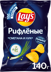 Чипсы картофельные LAY'S Сметана и лук