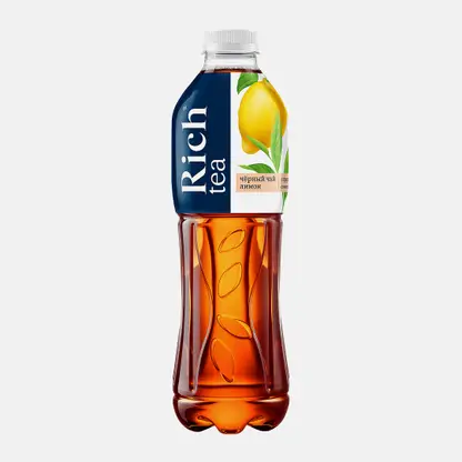 Черный чай с лимоном Rich Tea 1л