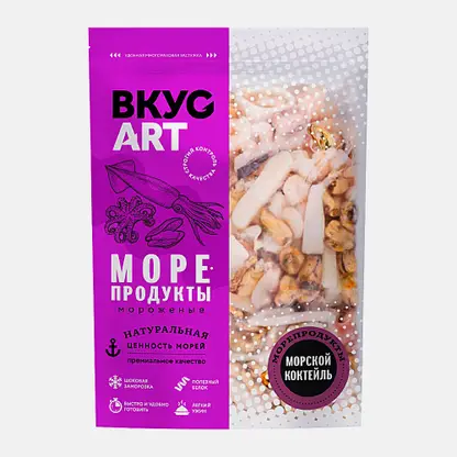 Морской коктейль замороженный Вкусарт 300г