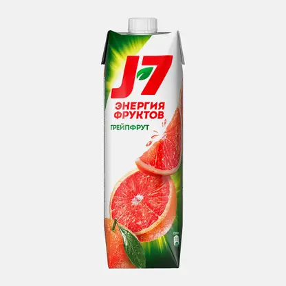 Нектар J7 с мякотью грейпфрутовый 0.97л