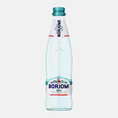Вода минеральная газированная Borjomi 500мл