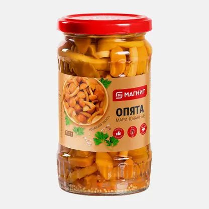 Грибы Магнит Опята маринованные 330г