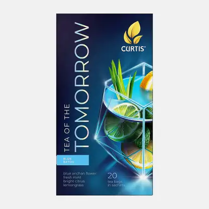 Чайный напиток Curtis Tea of the Tomorrow Blue Bayou 20 сашеток