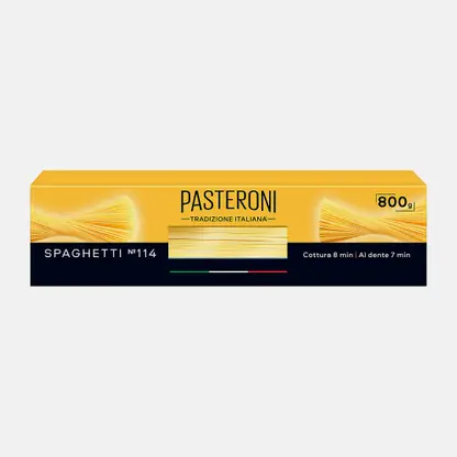 Макароны Pasteroni Спагетти №114 800г