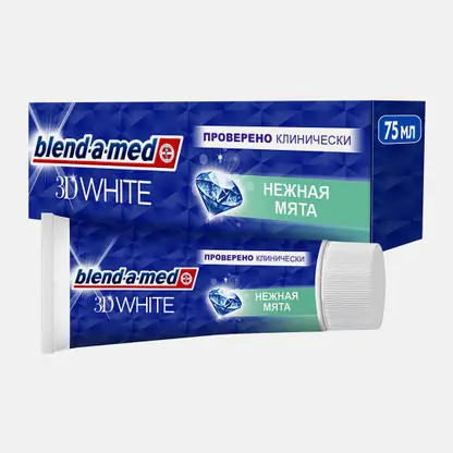 Зубная паста Blend-A-Med 3D White Нежная Мята 75мл