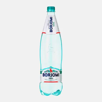 Вода минеральная газированная Borjomi 1.25л