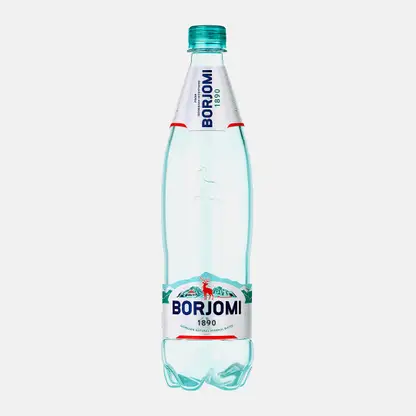 Вода минеральная газированная Borjomi 750мл