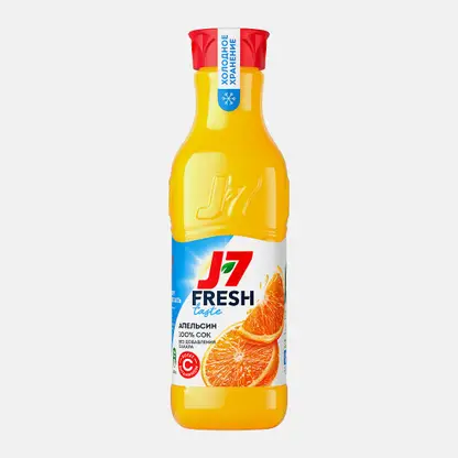 Сок апельсиновый 100% J7 Fresh Taste 850мл