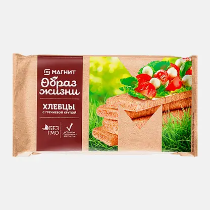 Хлебцы Гречневые ржаные М Образ Жизни 100г