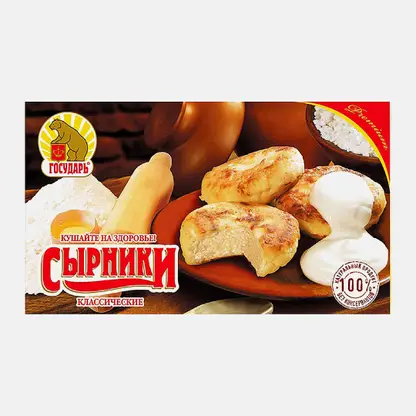 Сырники Классические замороженные Государь 450г