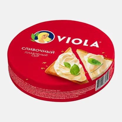 Сыр плавленый Viola Сливочный 45% 130г