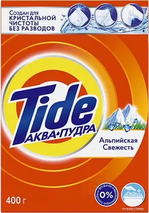 Стиральный порошок Tide Альпийская свежесть для ручной стирки 400г