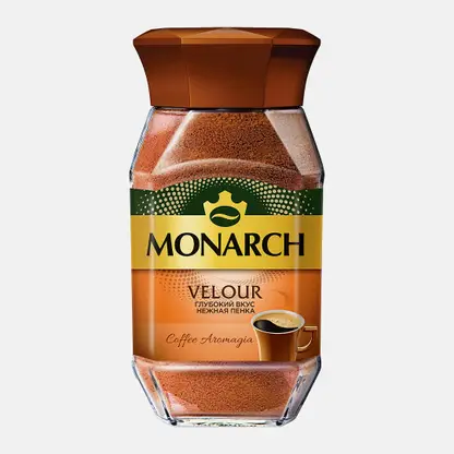Растворимый кофе Велюр Monarch 95г