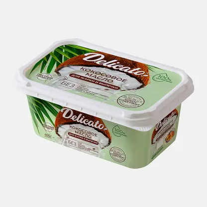 Масло кокосовое Delicato 400г