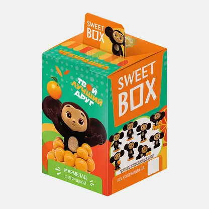 Мармелад с игрушкой Sweet Box 10г в ассортименте