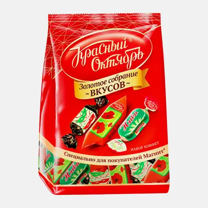 Конфеты Красный октябрь Золотое собрание вкусов 250г