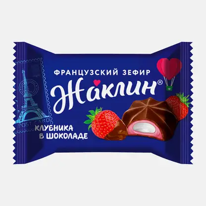 Зефир Клубника в шоколаде Жаклин