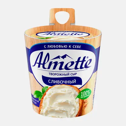 Сыр творожный Almette Сливочный 60% 150г