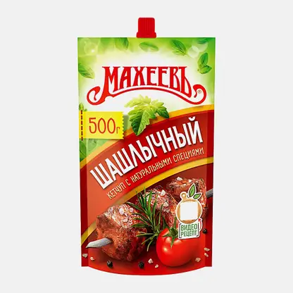 Кетчуп Махеевъ Шашлычный 500г