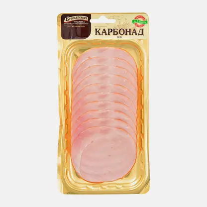 Карбонад Егорьевская ФКГ По-Егорьевски копчено-вареная нарезка 115г