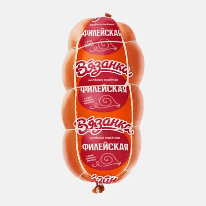 Колбаса Вязанка Филейская вареная 450г
