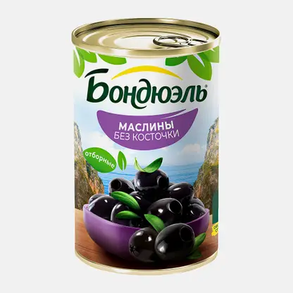 Маслины Бондюэль без косточки 300г