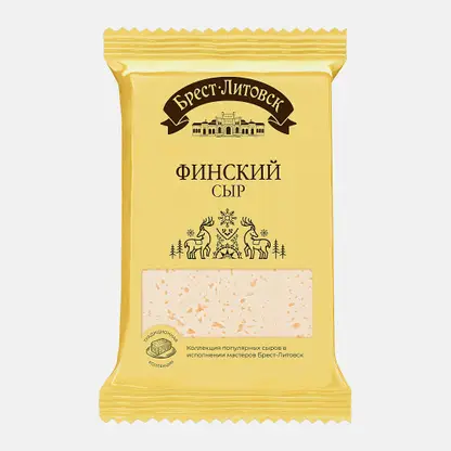 Сыр Брест-Литовск Финский 45% 200г