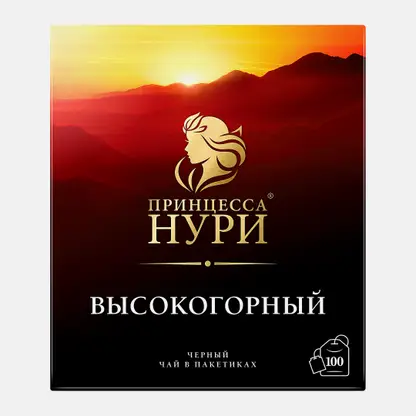 Чай черный Принцесса Нури Высокогорный 100пак