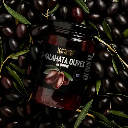 Оливки Каламата с косточкой Premiere of Taste 290г