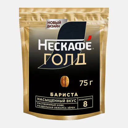 Кофе растворимый Нескафеголд Бариста 75г