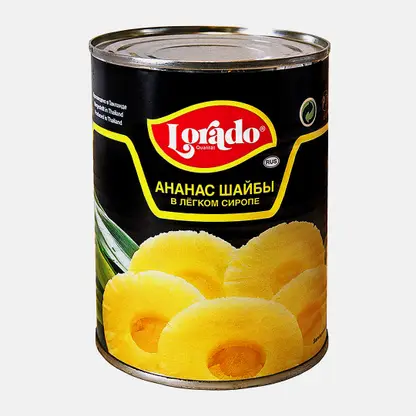 Ананасы Lorado шайбы 580мл