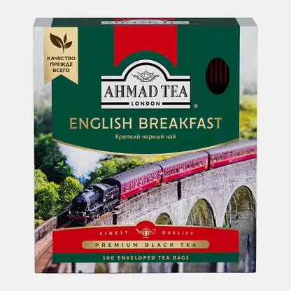 Чай черный Ahmad Tea English Breakfast 100пак