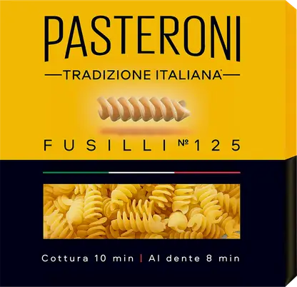 Макароны Pasteroni Спиральки №125 800г